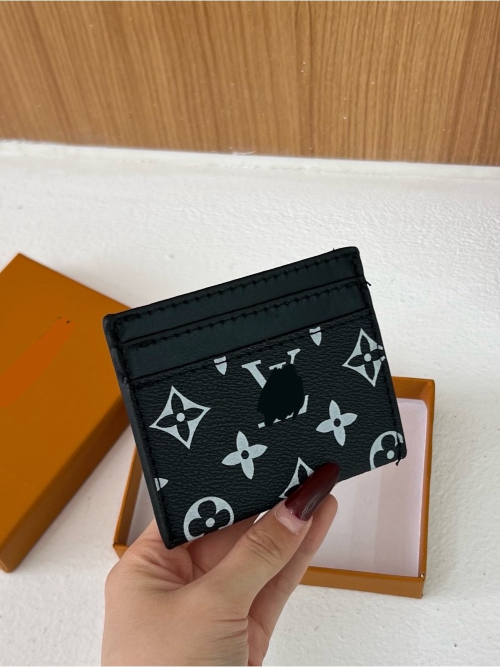 New women’s black fashion cardholder